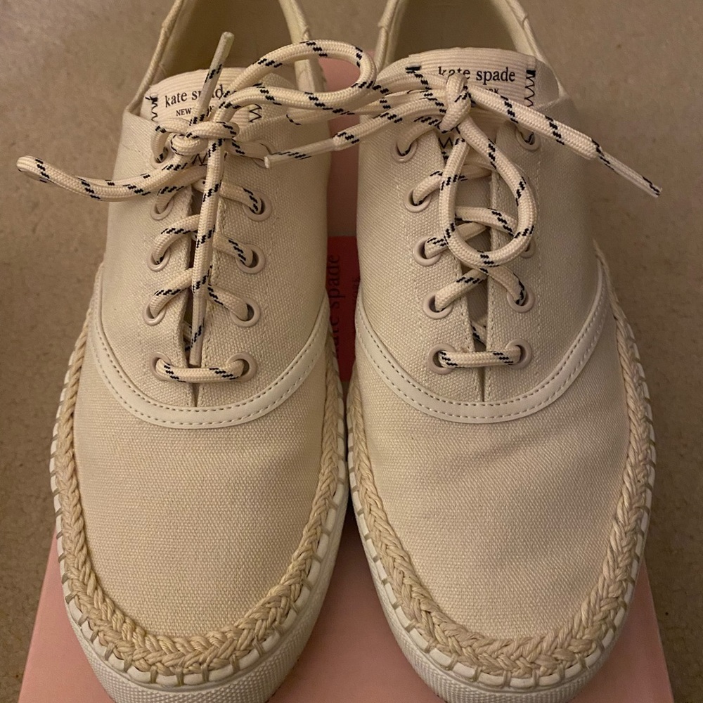 Kate Spade boat party sneakers